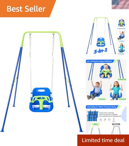Portable toddler swing - toddler, with