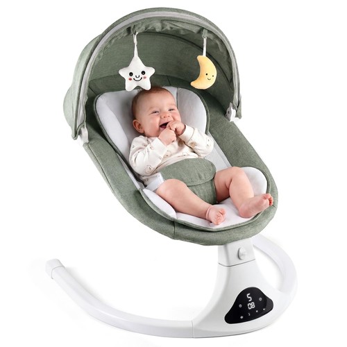 Baby swing with - remote, control