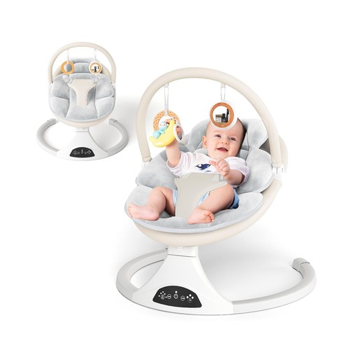 Electric baby swing with - baby,