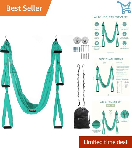 Aerial yoga swing set nylon - set,